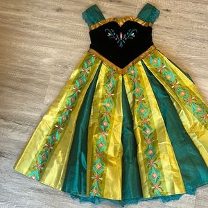 Anna Disney Frozen Prestige Costume For Girls (Chasing Fireflies Disney)